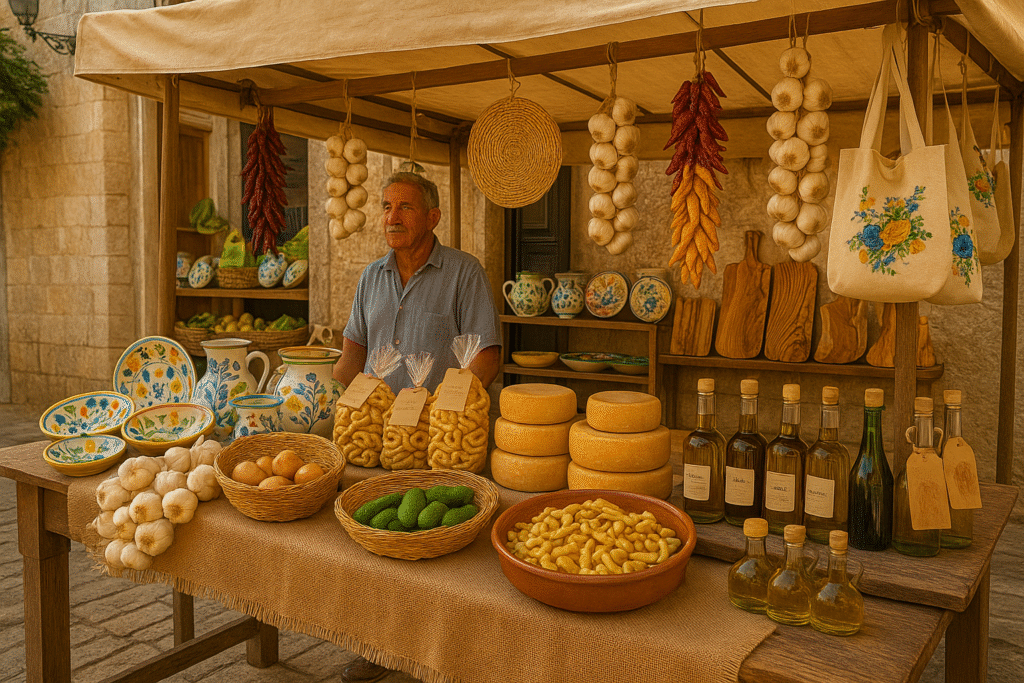 Mercati e botteghe del Salento